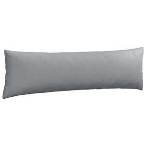 vidaXL Coussins de canapé 2 pcs Gris clair 145 x 40 cm Tissu