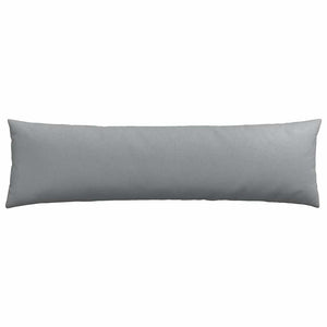 vidaXL Coussins de canapé 2 pcs Gris clair 145 x 40 cm Tissu