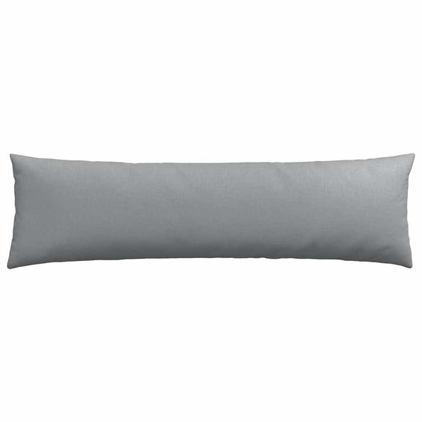vidaXL Coussins de canapé 2 pcs Gris clair 145 x 40 cm Tissu