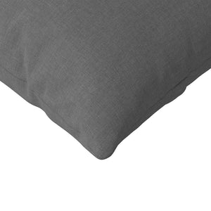 Sofakissen 2er-Set Dunkelgrau 145x40cm
