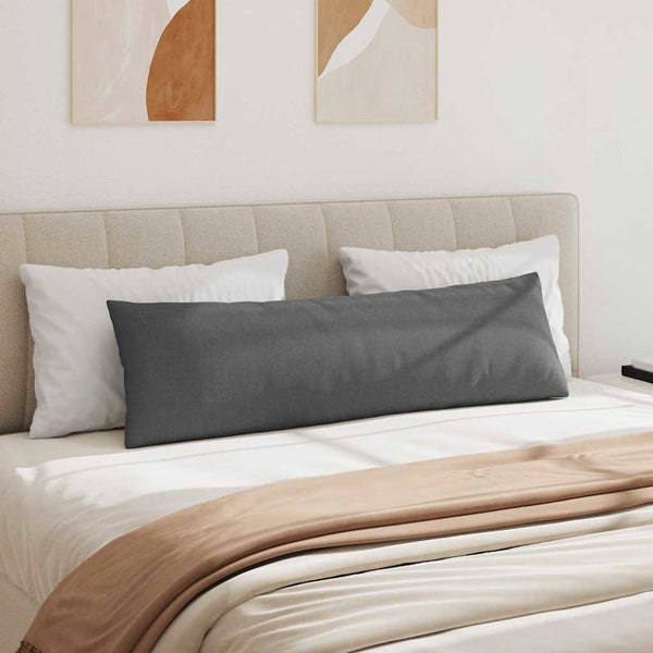 Sofakissen 2er-Set Dunkelgrau 145x40cm