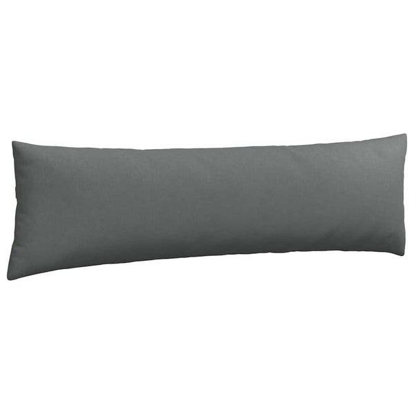 Sofakissen 2er-Set Dunkelgrau 145x40cm