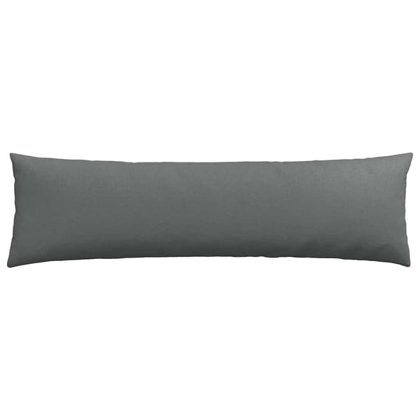 Sofakissen 2er-Set Dunkelgrau 145x40cm