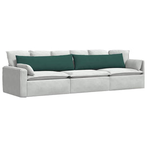Sofakissen 2er-Set Dunkelgrün 145x40 cm