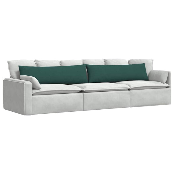 Sofakissen 2er-Set Dunkelgrün 145x40 cm
