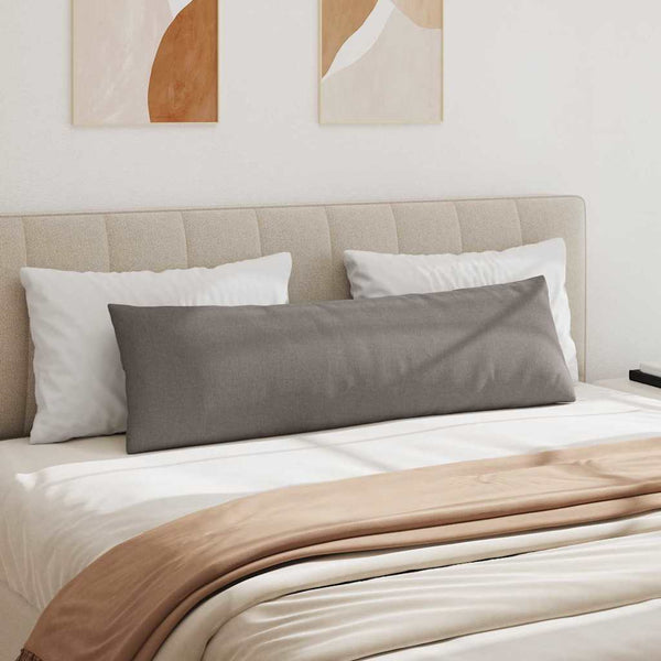 Sofakissen 2er Set Taupe 145x40 cm