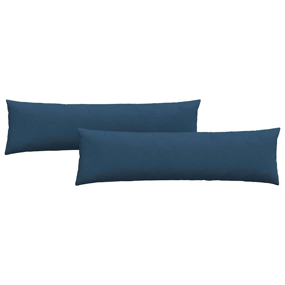 Blaue Sofakissen 2er Set 145x40cm