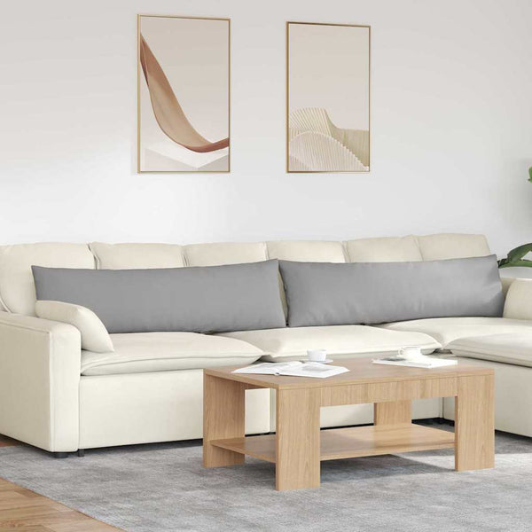 Sofakissen 2er-Set Wolkengrau 145x40 cm