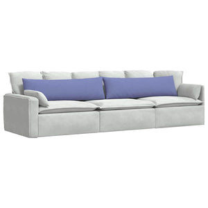 Sofakissen Jeans Blau 2er-Set 145x40 cm