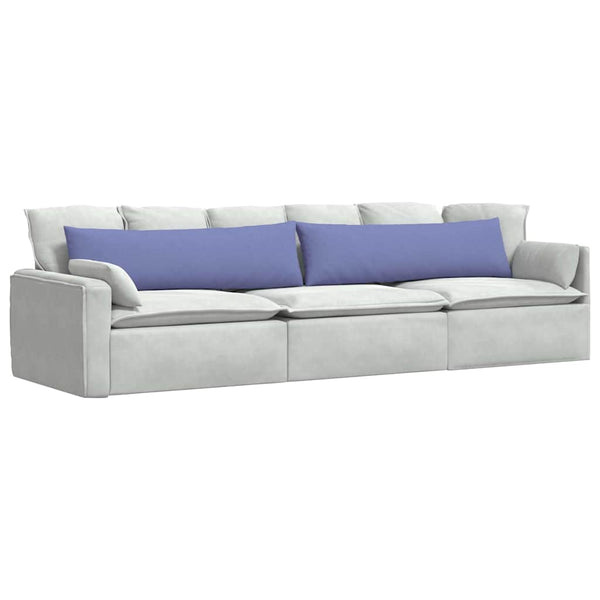 Sofakissen Jeans Blau 2er-Set 145x40 cm