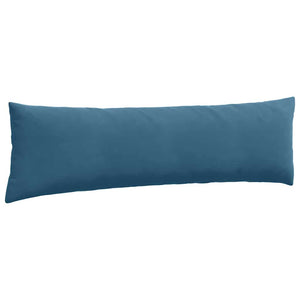 Blaue Cord Sofakissen 2er Set 145x40cm