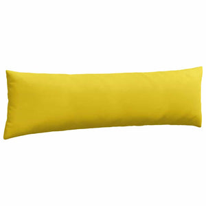 Gelbe Cord Sofakissen 145x40cm, 2er Set