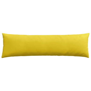 Gelbe Cord Sofakissen 145x40cm, 2er Set