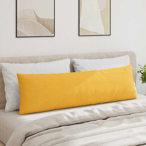 Sofakissen 2er Set Hellgelb Cord 145x40cm