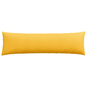 Sofakissen 2er Set Hellgelb Cord 145x40cm