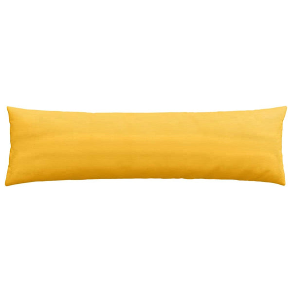 Sofakissen 2er Set Hellgelb Cord 145x40cm