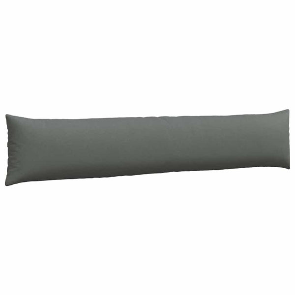 Sofakissen 2er Set Dunkelgrau 200x40 cm