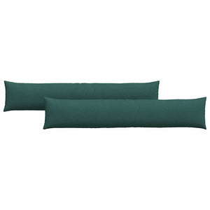 Sofakissen 2er Set Dunkelgrün 200x40 cm