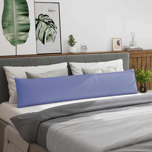 Sofakissen 2er-Set Jeans Blau 200x40 cm