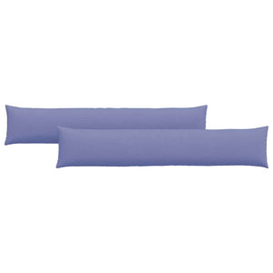 Sofakissen 2er-Set Jeans Blau 200x40 cm
