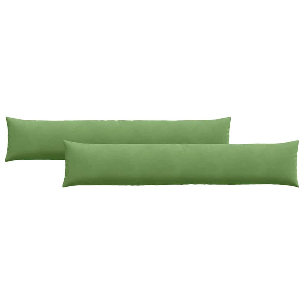 Hellgrüne Sofakissen, 2er-Set, Cord, 200x40 cm