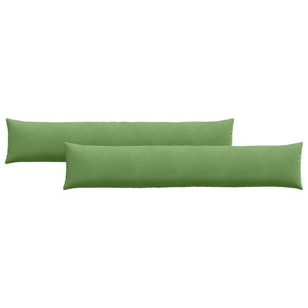 Hellgrüne Sofakissen, 2er-Set, Cord, 200x40 cm