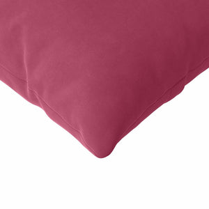Weinrote Sofakissen 2er Set Cord 200x40 cm