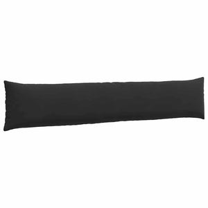 Sofakissen 2er Set Schwarz Cord 200x40