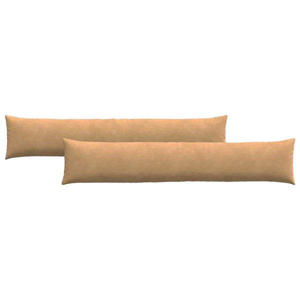 Sofakissen Braun Cord 2er-Set 200x40cm