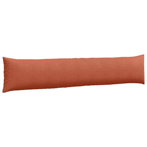 2er-Set Sofakissen Rot-Orange Cord 200x40cm