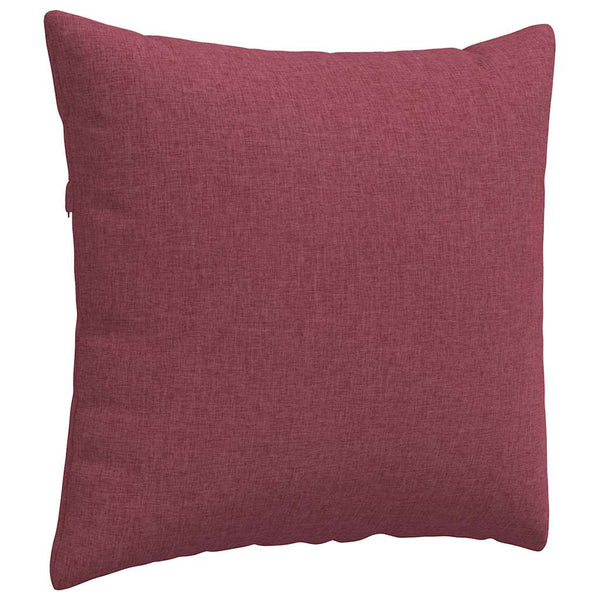 Weinrote Sofakissen 2er Set 45x45 cm