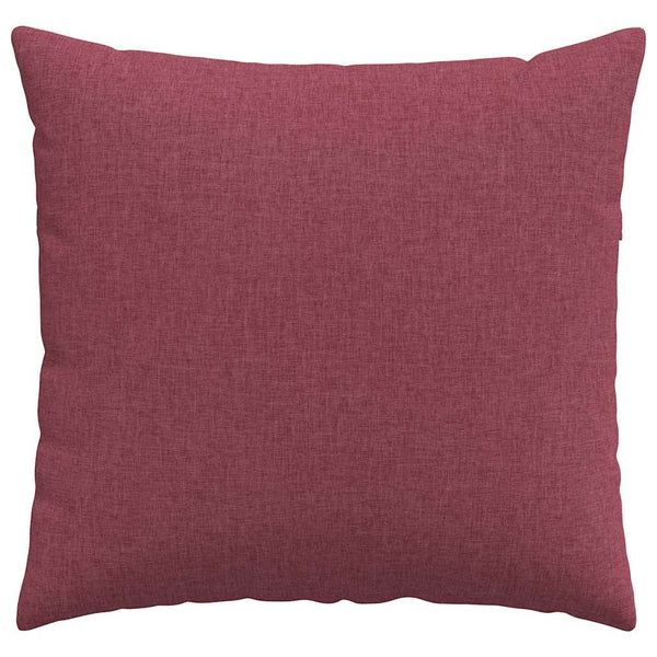 Weinrote Sofakissen 2er Set 45x45 cm