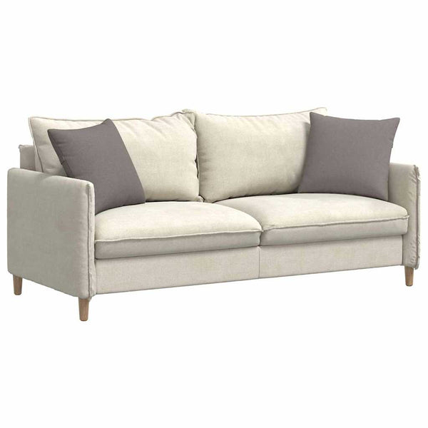 Sofakissen 2er-Set Taupe 45x45 cm