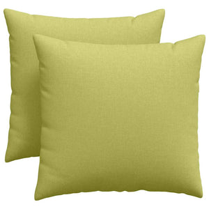 Hellgrüne Sofakissen 2er Set, 45x45 cm