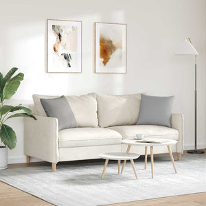 Sofakissen 2er Set Wolkengrau 45x45 cm