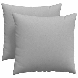 Sofakissen 2er Set Wolkengrau 45x45 cm
