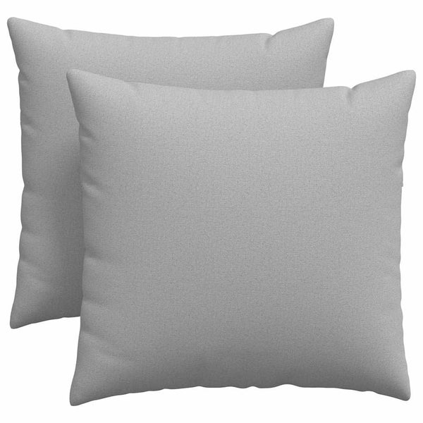 Sofakissen 2er Set Wolkengrau 45x45 cm