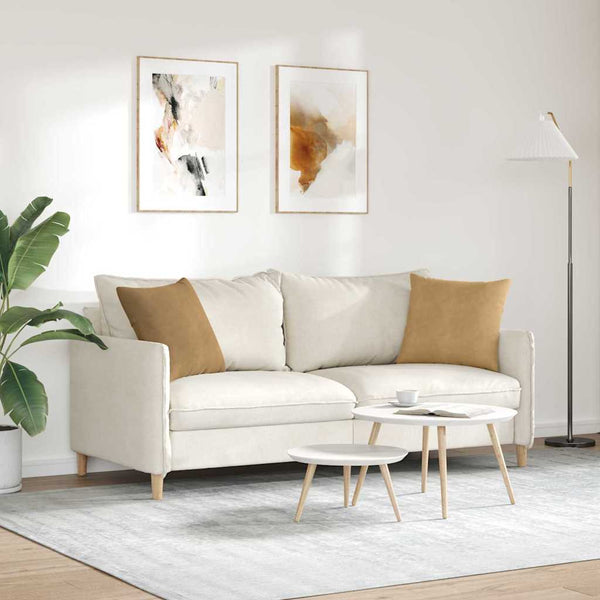Sofakissen Braun Cord 45x45 cm 2er-Set