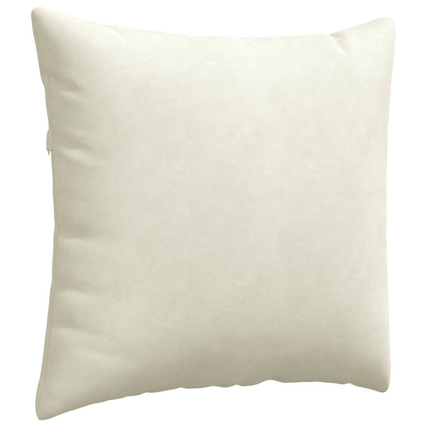 Sofakissen 2er Set Creme Cord 45x45 cm
