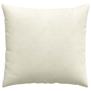 Sofakissen 2er Set Creme Cord 45x45 cm