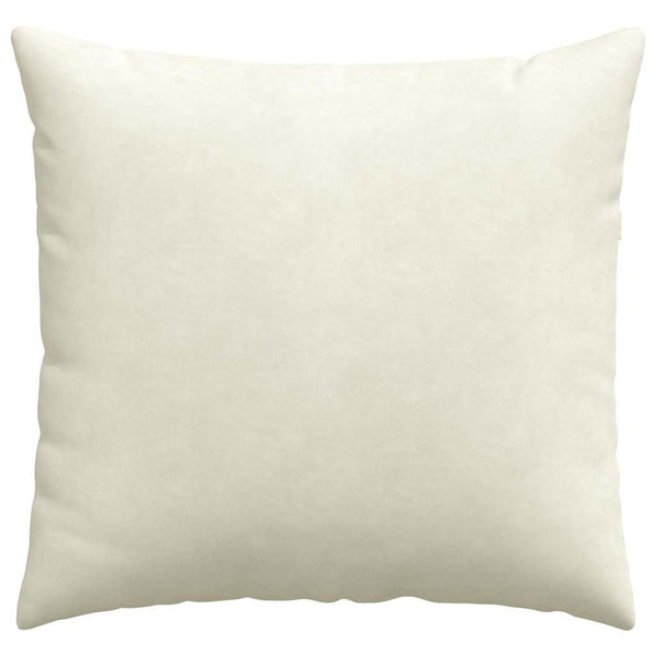 Sofakissen 2er Set Creme Cord 45x45 cm