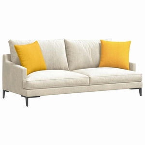 Cord Sofakissen Gelb 45x45cm 2er-Set