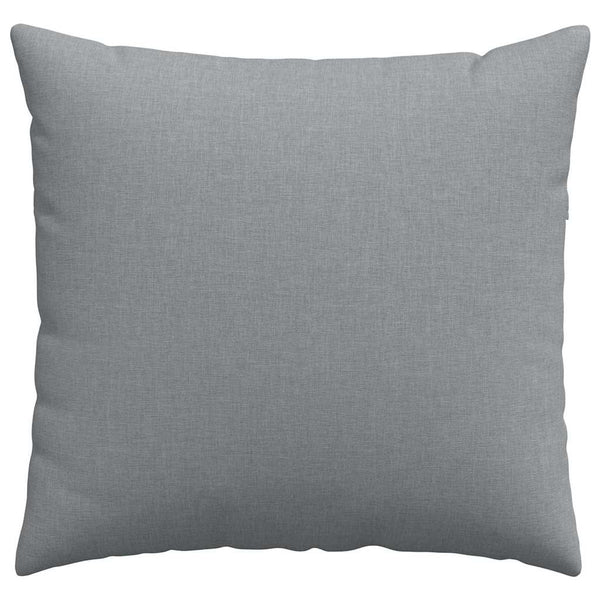 Sofakissen 2er-Set Hellgrau 50x50 cm