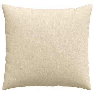Sofakissen 2er Set Creme 50x50 cm