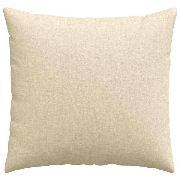 Sofakissen 2er Set Creme 50x50 cm