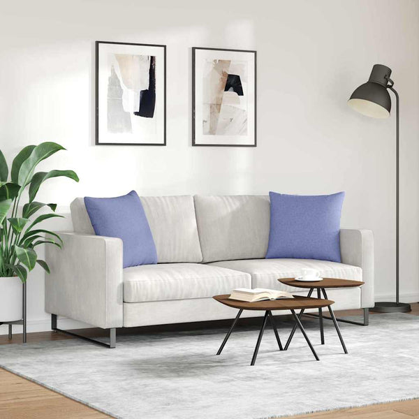 Sofakissen Jeans blau 50x50 cm 2er Set