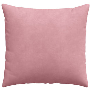 2er Sofakissen Rosa Cord 50x50 cm