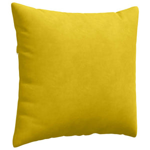 Gelbe Sofakissen 50x50 cm, 2er-Set Cord