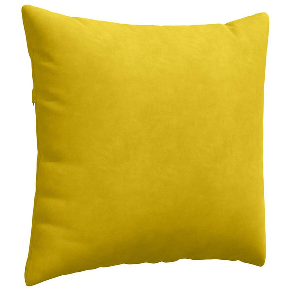 Gelbe Sofakissen 50x50 cm, 2er-Set Cord