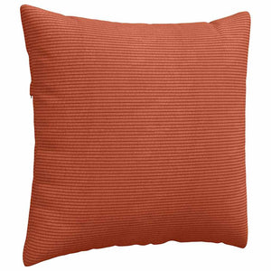 Sofakissen 2er Set Rot-Orange Cord 50x50